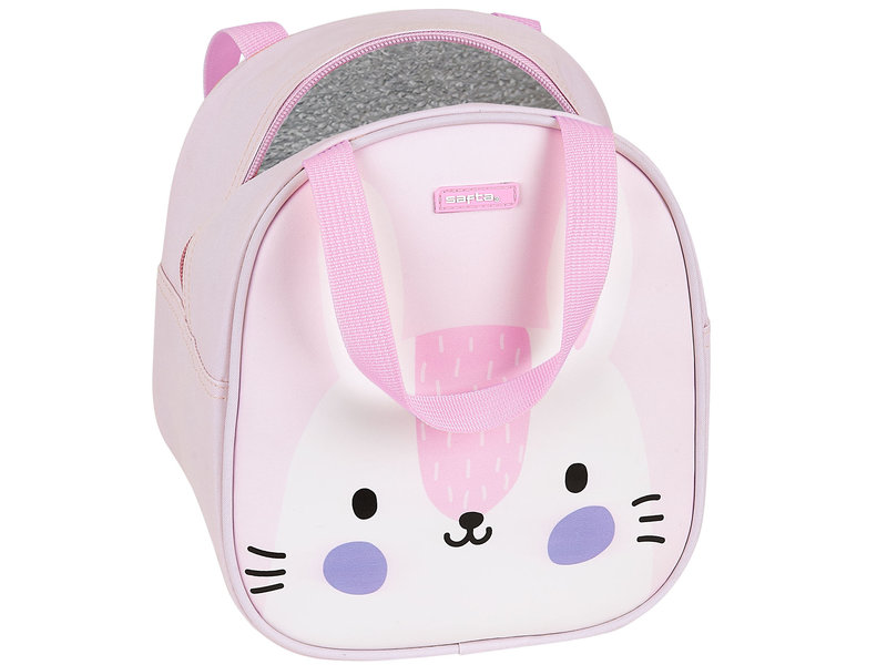Animal Pictures Lapin - Sac isotherme - 19 x 14 x 22 cm - Rose