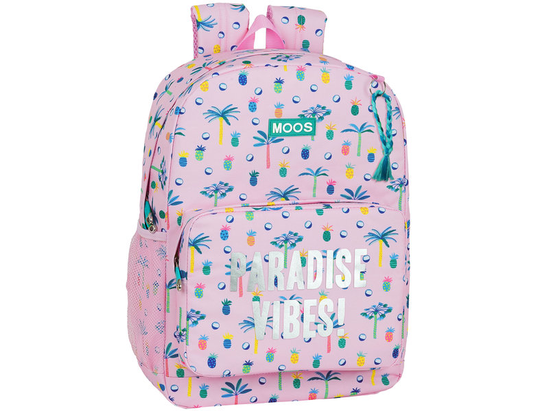 MOOS Paradise Backpack - 43 x 32 x 14 cm - Pink