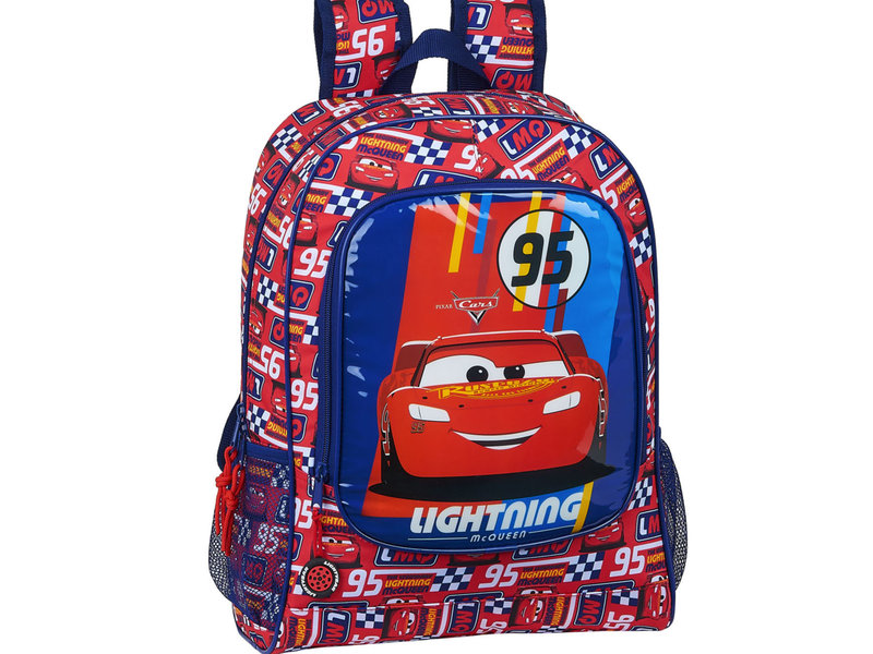 Disney Cars Racing Block Rucksack - 42 x 33 x 14 cm - Multi