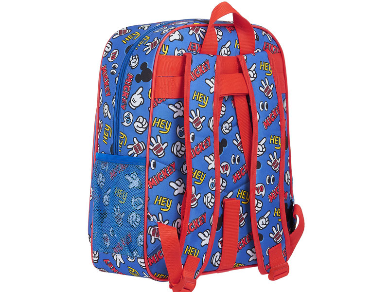 Disney Mickey Mouse Backpack, Things - 38 x 32 x 12 cm - Multi