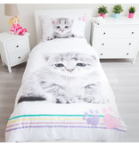 Animal Pictures Housse de couette chaton - Unique - 140 x 200 cm - Coton