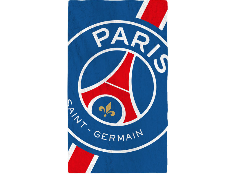 Paris Saint Germain Beach towel Cropped - 70 x 120 cm - Blue