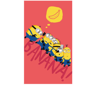 Minions Beach towel Banana - 70 x 120 cm