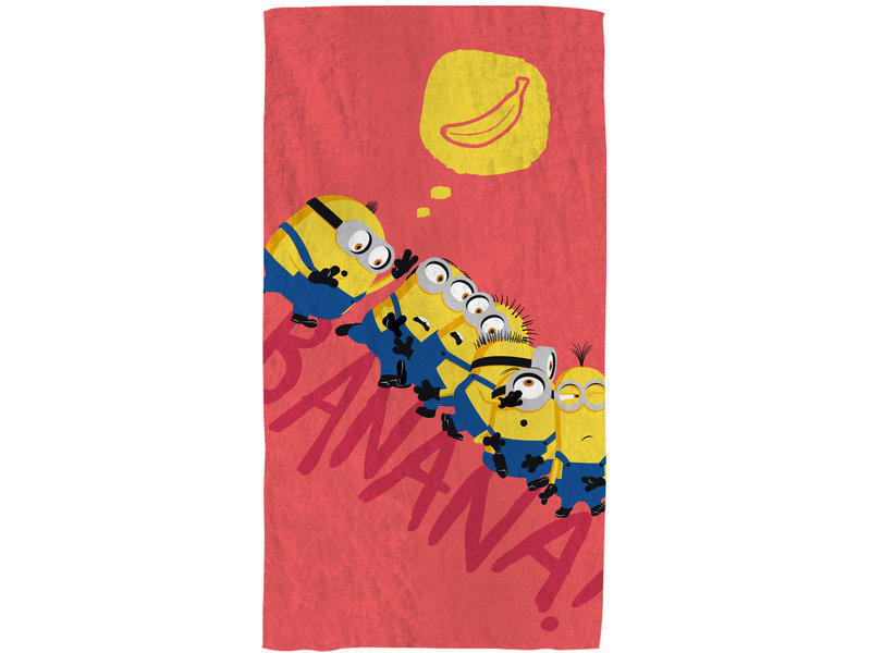 Minions Beach towel Banana - 70 x 120 cm - Multi