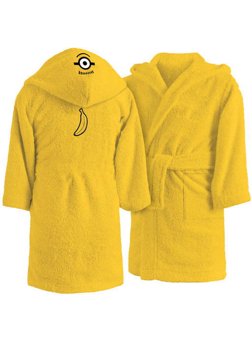 Minions Bathrobe Banana 2/4 years