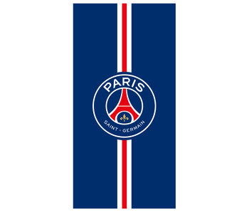 Paris Saint Germain Serviette de plage Stripe - 75 x 150 cm