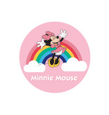 Disney Minnie Mouse Peignoir arc-en-ciel - 6/8 ans - Rose