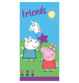 Peppa Pig Einhorn - Strandtuch - 70 x 140 cm - Multi