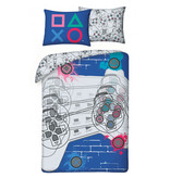 Playstation Housse de couette - Unique - 140 x 200 cm - Multi