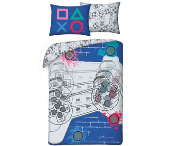 Playstation Dekbedovertrek 140 x 200 cm Katoen