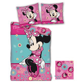 Disney Minnie Mouse Blumen - Bettbezug - 140 x 200 cm - Multi