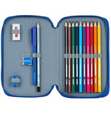 MOOS Corgi - Gevuld Etui - 28 stuks - Blauw