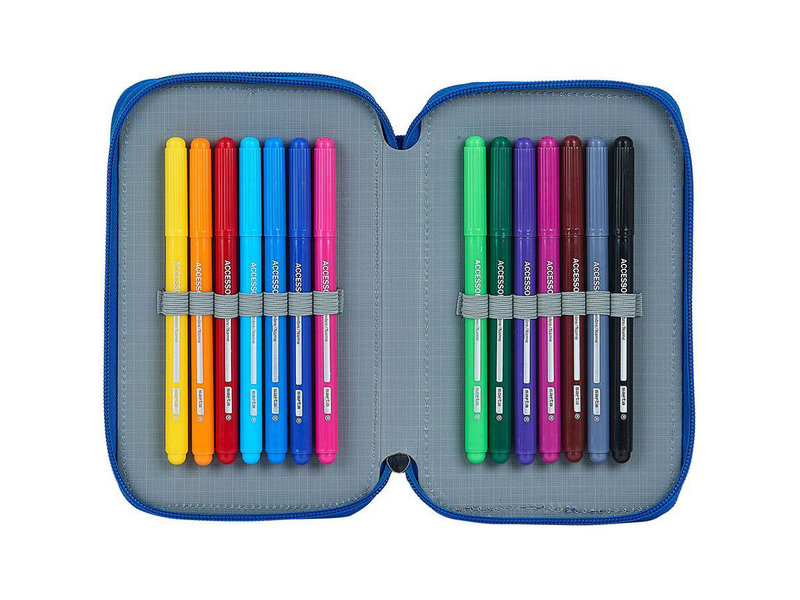 MOOS Corgi - Gevuld Etui - 28 stuks - Blauw