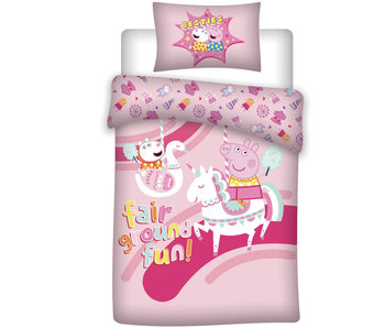 Peppa Pig Duvet cover Unicorn 140 x 200 cm