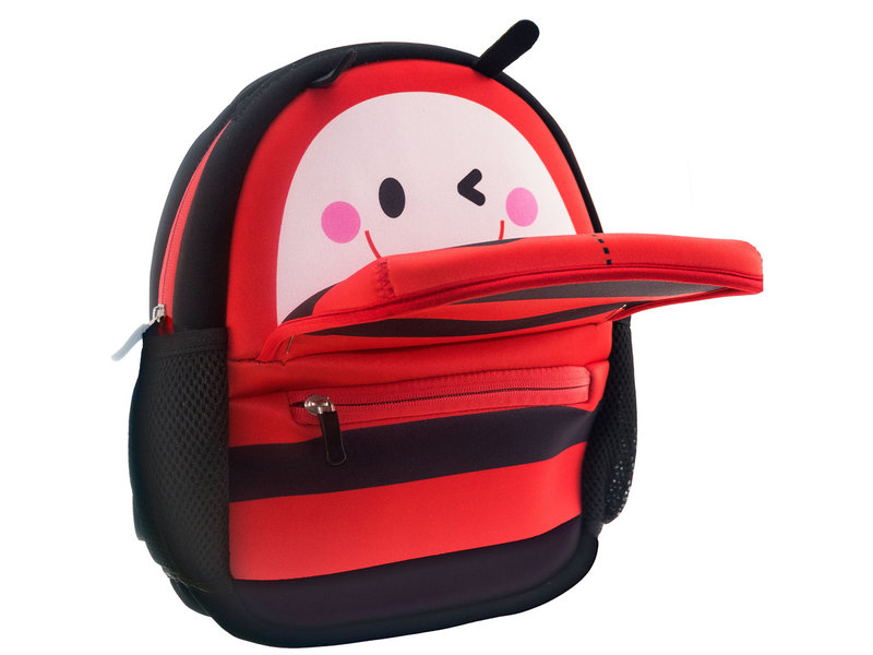 Must Ladybug Toddler Backpack - 29 x 22 x 9 cm - Red