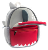 Must Shark Toddler Backpack - 29 x 22 x 9 cm - Gray