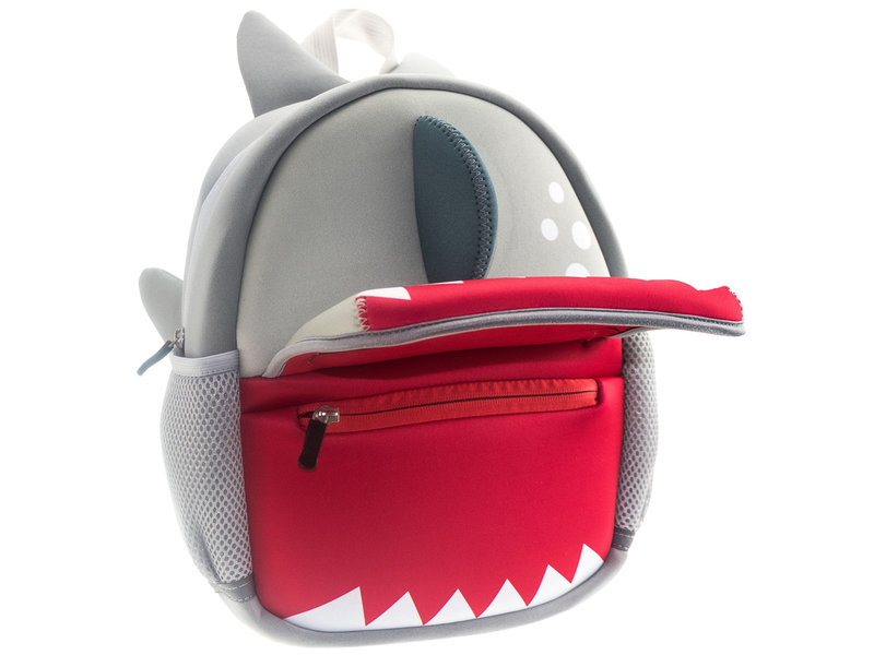 Must Shark Toddler Backpack - 29 x 22 x 9 cm - Gray