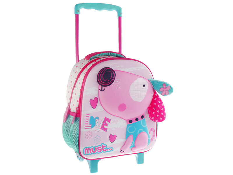 Must Dog Backpack Trolley - 31 x 27 x 10 cm - Multi