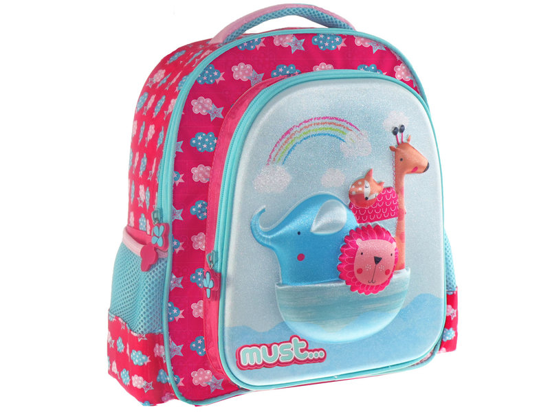 Must 3D Backpack - Noah's Ark - 31 x 27 x 10 cm - Multi