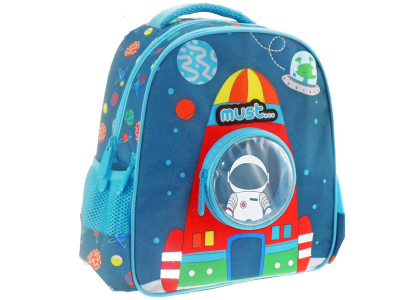 Must Rucksack, Raumfahrzeug - 31 x 27 x 10 cm - Polyester