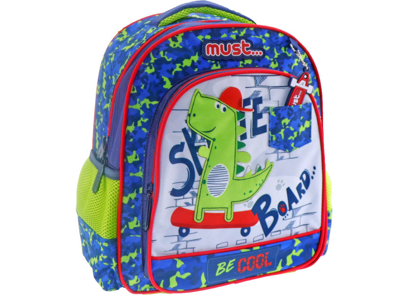 Must Dinosaur - Backpack - 27 x 31 x 10 cm - Multi