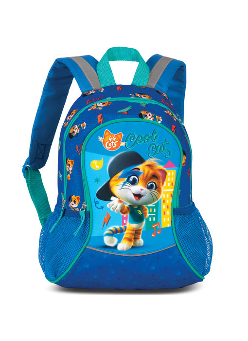 44 Cats Backpack Cool Cat 35 cm