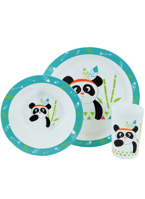 Panda Set petit déjeuner 3 pièces