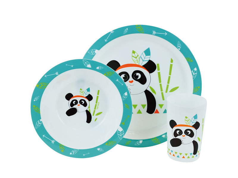 Panda Set petit déjeuner - 3 pièces