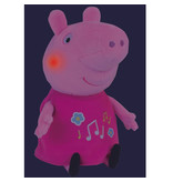 Peppa Pig Knuffel - lichtgevend en met muziek - 25 cm