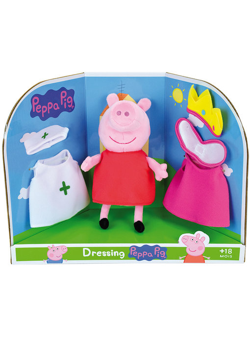 Peppa Pig Dress up cuddly toy 20 cm