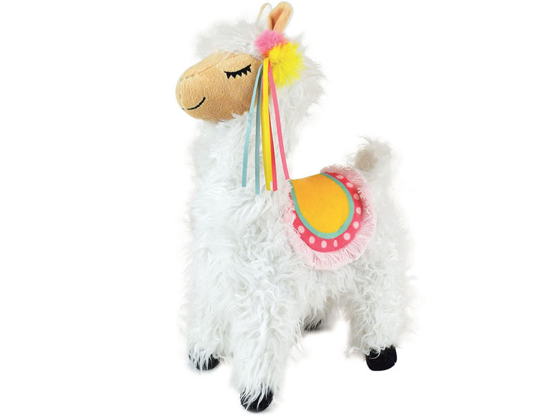 Lama Lama knuffel 30 cm - Multi