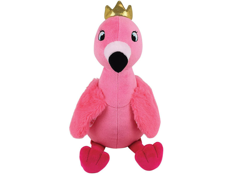 pink flamingo cuddly toy