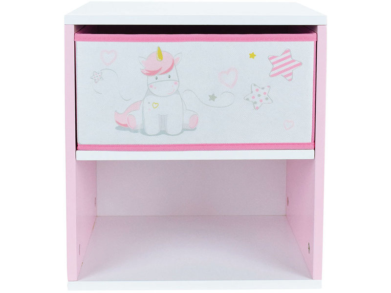 Unicorn Bedside table - 36 x 33 x 30 cm - MDF