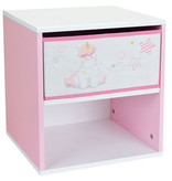 Unicorn Bedside table - 36 x 33 x 30 cm - MDF