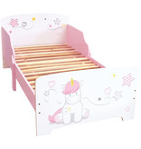 Unicorn Peuter Bed   - 70 x 140 cm - Roze