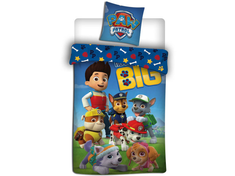 PAW Patrol Bettbezug Team - Single - 135 x 200 cm - Multi