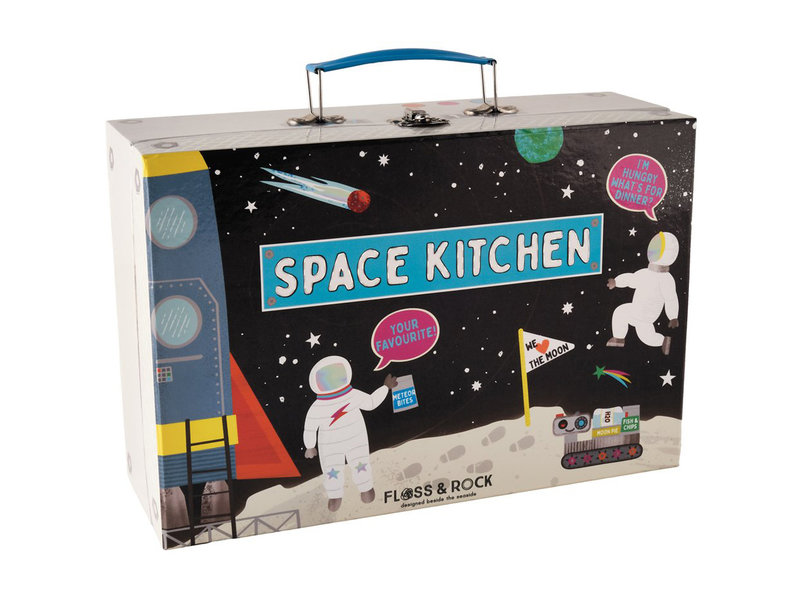 Floss & Rock Kitchen set Space - 10 pieces - Multi