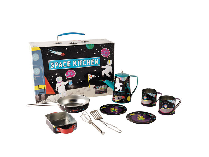 Floss & Rock Kitchen set Space - 10 pieces - Multi