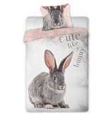 Animal Pictures Rabbit - Duvet cover - Single - 140 x 200 cm - Cotton