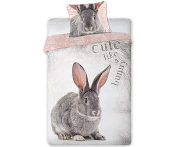 Animal Pictures Duvet cover Rabbit 140 x 200 cm