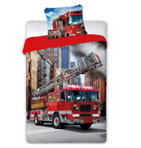 Brandweer Fire - Duvet cover - Single - 140 x 200 cm - Multi