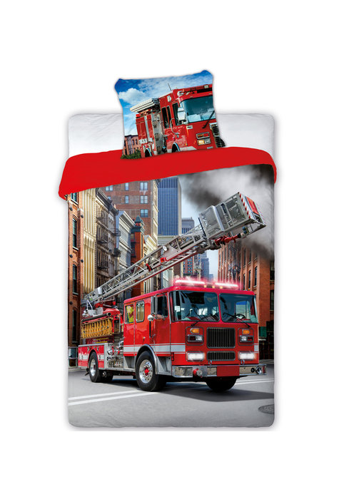 Brandweer Duvet cover Fire 140 x 200 cm