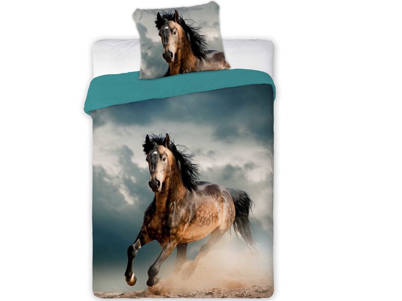 Animal Pictures Pferd - Bettbezug - Einzel - 140 x 200 cm - Mehrfach