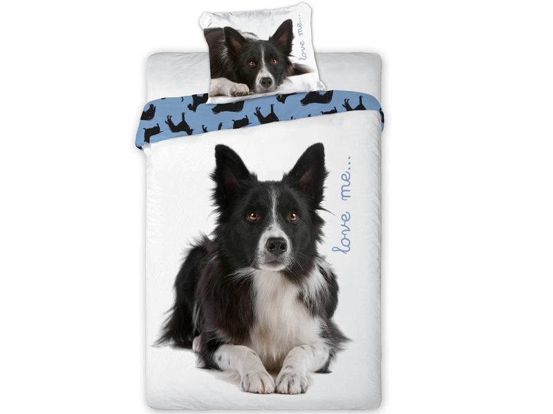 Animal Pictures Border Collie - Bettbezug - Single - 140 x 200 cm - Multi