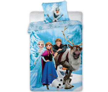 Disney Frozen Duvet Cover Single 140 X 200 70x90cm 100