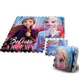 Disney Frozen Puzzle 2 étages - 90 x 90 cm - 9 pièces