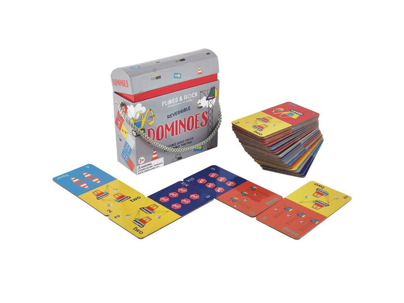 Floss & Rock Domino two-sided Construction - 13 x 13 cm