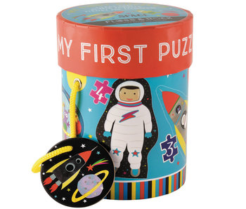 Floss & Rock Space puzzels 4 stuks