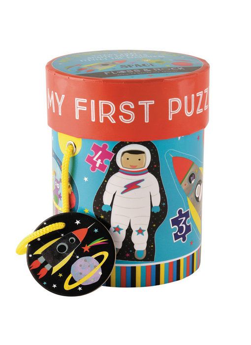 Floss & Rock Space puzzels 4 stuks