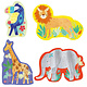 Jungle puzzels 4 stuks